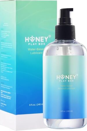 Water-Based Lubricant  Personal Lube for Men, Women & Couples  Anal Lubricant for Smooth, Long-Lasting Comfort  Non-Sticky, Toy-Compatible, Easy to Clean  8 FL Oz