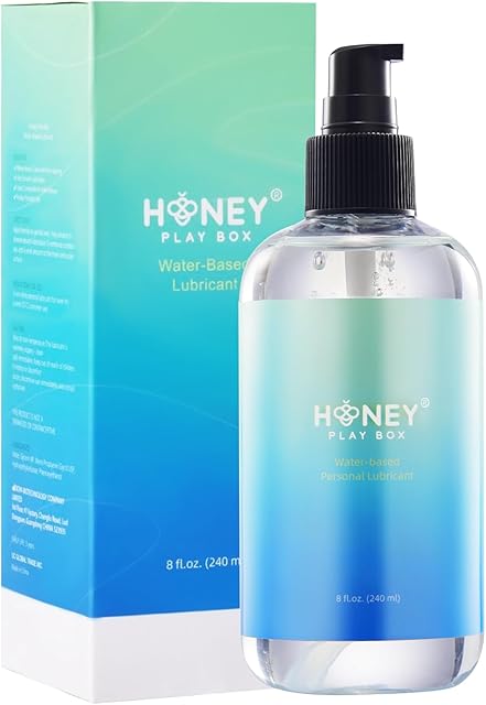 Water-Based Lubricant ? Personal Lube for Men, Women & Couples ? Anal Lubricant for Smooth, Long-Lasting Comfort ? Non-Sticky, Toy-Compatible, Easy to Clean ? 8 FL Oz