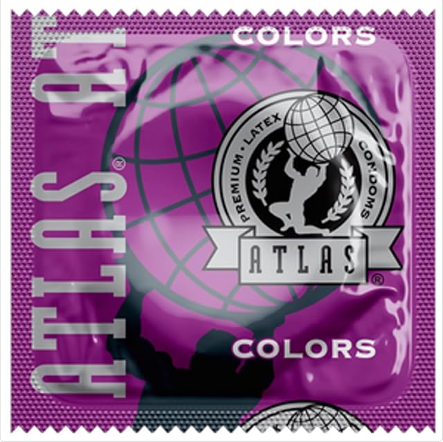 Atlas Colors Condoms 36 Pack