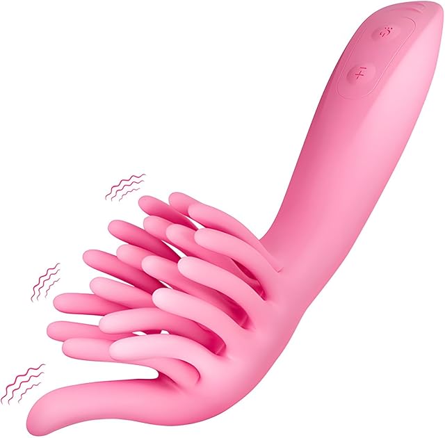 Clitoral Finger-Like Tentacle Vibrator Adult Sex Toys for Female, 21 Vibration Modes G-Spot Vibrators for SM, Anti-Slip Liquid Silicone Anal Clit Nipple Stimulator, Sexual Pleasure Tools for Couple