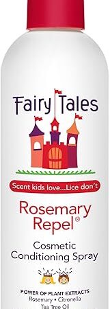 Fairy Tales Rosemary Repel Daily Kids Conditioning Spray ? Kids Like the Smell, Lice Do Not, 8 fl oz (Pack of 1)
