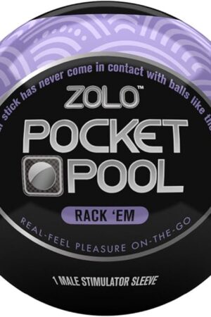 Zolo Pocket Pool Rack Em Male Masturbator