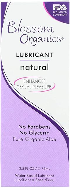 Blossom Organics Lubricant - Natural Moisturizing - 25 fl oz - Dairy Free - Yeast Free - Wheat Free - Vegan