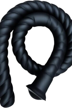 315" Ultra Long Rope Anal Plug G-Spot Dildo Deep Massage Sex Toys, Premium Waterproof Liquid Silicone Butt Plug for Deep Stimulation for Men and Women Couples