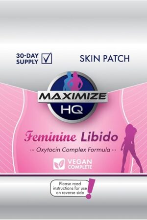 Female Intimacy Patches - Oxytocin Formula Complex - Supports Love and Trust - Female Performance Enhancement Support - 8 Hour Time-Release - Gluten Free