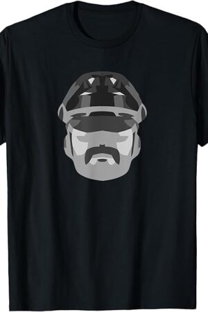 Gay Leather Man Daddy Bear Muir Hat Fetish Kink BDSM T-Shirt T-Shirt
