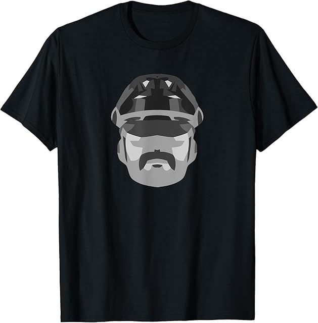 Gay Leather Man Daddy Bear Muir Hat Fetish Kink BDSM T-Shirt T-Shirt
