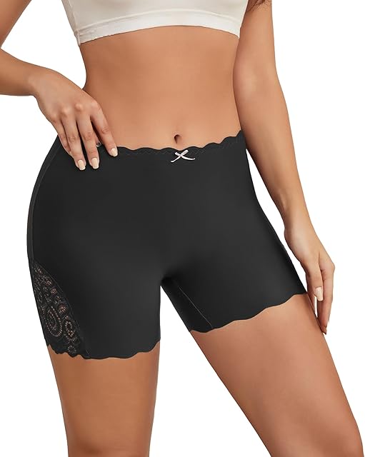 Women's Boyshorts Underwear Seamless Boy Shorts Panties Soft Stretch Boxer Briefs
