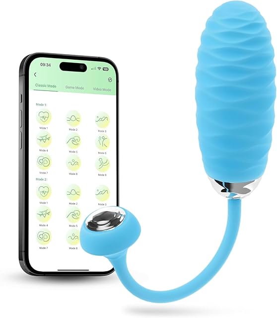 Wireless App-Controlled Love Egg - Ultimate Pleasure Device with Smartphone Remote Control for Hands-Free Control & Intimate Fun