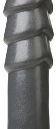 Doc Johnson American Bombshell - B-10 Warhead - Vac-U-Lock Compatible Dildo - for Adults Only, Gunmetal Grey