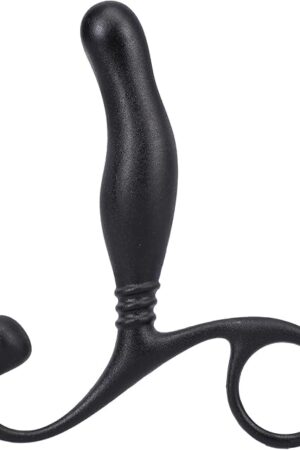 Doc Johnson Prostate Massager in A Bag, Black - for Adults Only
