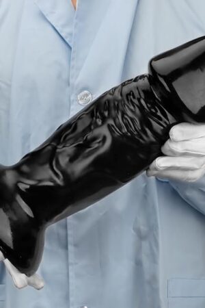 Black XXXL 3.93'' Diameter Huge Thick Glans Dildo, 13" Giant Realistic Biggest Anal Plug for Anus Dilation Prostate Massage Stimulation Training Adult Sex Toys for Men Women Advanced Players