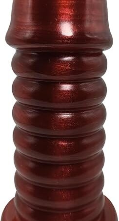 Big Anal Butt Plug Trainer Sex Toys Red Butt Plugs Anal Plugs with Suction Cup Flexible Thread Anal Dildos Anal Trainer for Men Women Couples Anus Dilator Anal Toy Dildo PMZLHFD