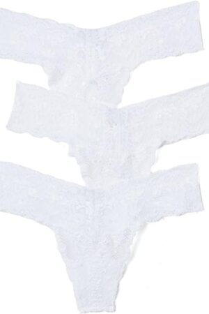 Women's Never Say Never Cutie 3 Pack Low Rise Thongs