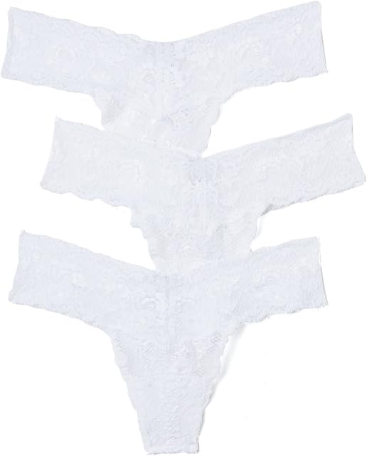 Women's Never Say Never Cutie 3 Pack Low Rise Thongs