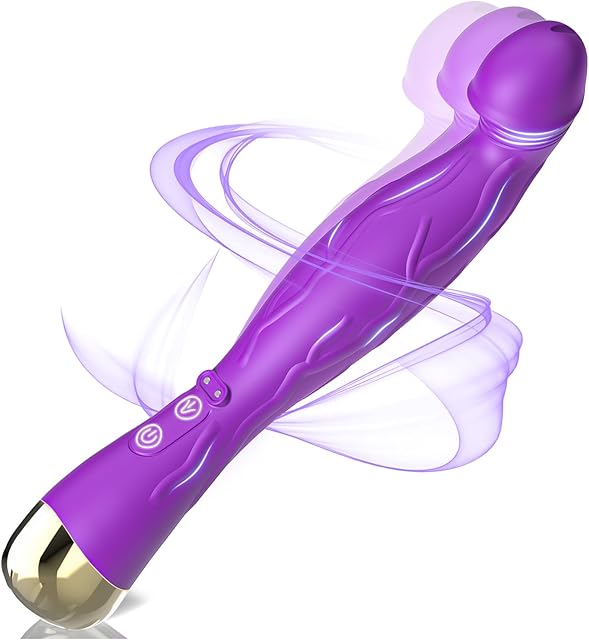G Spot Vibrator Sex Toys - Realistic Dildo Vibrators, Women Sex Toy with Lifelike Glans & Veins, 5 Wiggling & 10 Vibrating Modes, Adult Toys Dildos G-spot Clitoral Vagina Anal Nipple Stimulator