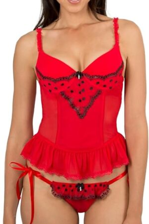 Flirty Push Up Bustier