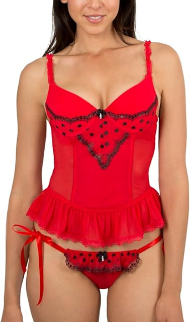 Flirty Push Up Bustier