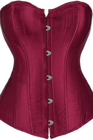 Corsets for Women Plus Size Black Corset Sexy Bustier Corset Top Lingerie