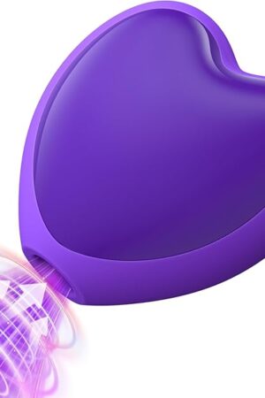 JOINLOVE Sex Novelties Sex Toys, Sucking Rose Toy for G Spot Clit & Nipple Stimulator, Unique Heart-Shaped Sucker with 9 Powerful Suction Modes (Purple)