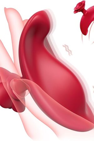 Adult Sex Toys Vibrator for Women, Mini Bullet Finger Vibrators with 9 Vibrating Mode for Nipple G Spot Clitoral Stimulator Toy, Couples Sex Toy Sexual Pleasure Tools for Female Quiet Rose Sex Toy