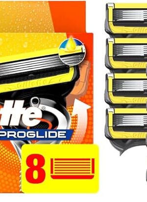 Gillette ProGlide Shield Razor Refills for Men, 8 Blade Refills