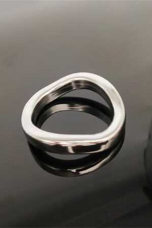 Curved Cock Ring Male Penis Exerciser Couple Sex Toys Penile Ring for Enhance Male Long-Lasting Erection Ability