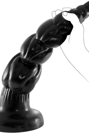 15.7inch Huge Anal Plug, Long Thick Butt Plug with Suction Cup, Massive Anal Dildos Buttplugs Anal Trainer for Deeper Play, G-spot & P-spot Stimulator Adult Sex Toy for Men Women Couple