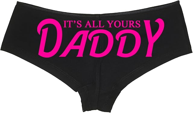 It's All Yours Daddy Boyshort Panties for Daddy's Girl ddlg