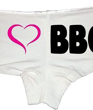 I Love BBC Panties for Women  Naughty Boyshort Lingerie, Cheeky Cotton Underwear, Sexy Gift for Wife or Hotwife