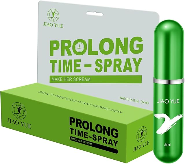 Delay Spray for Men - Natural Botanical Personal Care Spray, Intimate Aid for Couples, Soothing Formula Extends Happy Time, 5mL