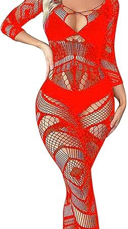 Womens Fishnet Body Stockings Valentine Honeymoon Lingerie Jumpsuits Sexy Fishnets Bodystocking Jumpsuit