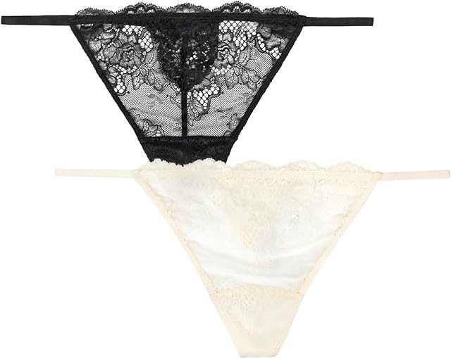 Women's Temptation Lace V-String Thong Panty
