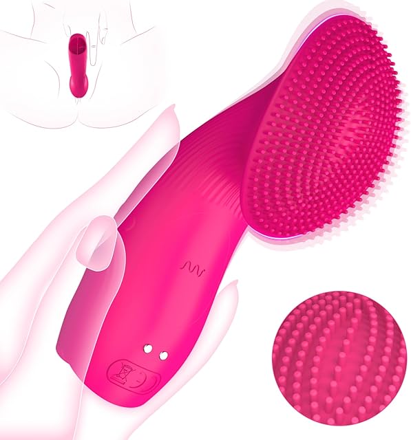 Finger Vibrator Adult Female Sex Toys, Mini Vibrator with 10 Vibrations, Clitoral G Spot Nipple Stimulator Finger Bullet Vibrators, Sexual Pleasure Tools for Women Couples Adult Toys