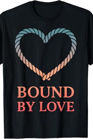 Kinky BDSM Bondage Shibari Rope Fetish Art T-Shirt