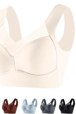 Zen Chic Bras for Older Women, ZenChic Bra - Seamless Sexy Push Up Wireless Bras, Anti Sagging Full Coverage Bralette