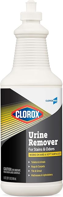 CloroxPro Clorox Urine Remover for Stains and Odors Pull Top, 32 Ounces (Package May Vary)