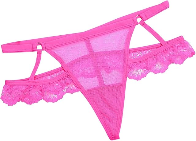 Women's G-String Panties Low Waist Thongs Briefs Lace Sexy Plus Size Cheeky Hipster Stretch Comfy Panty Underwear