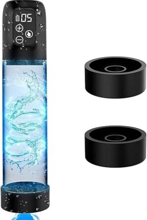 Electric Penis Pump Enlargement Vacuum Pump Automatic Male Masturbator Cock Pump Adult Sex Toys for Men Pleasure Suction Auto Stroker Dick Pumps Erection Enlarge Growth Bigger Device with ed Screen