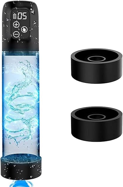 Electric Penis Pump Enlargement Vacuum Pump Automatic Male Masturbator Cock Pump Adult Sex Toys for Men Pleasure Suction Auto Stroker Dick Pumps Erection Enlarge Growth Bigger Device with ed Screen