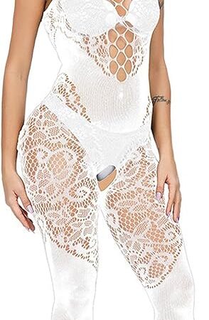 Fishnet Bodysuit Full Body Stockings For Women Sexy Bodystockings One Piece Outfit Lingerie