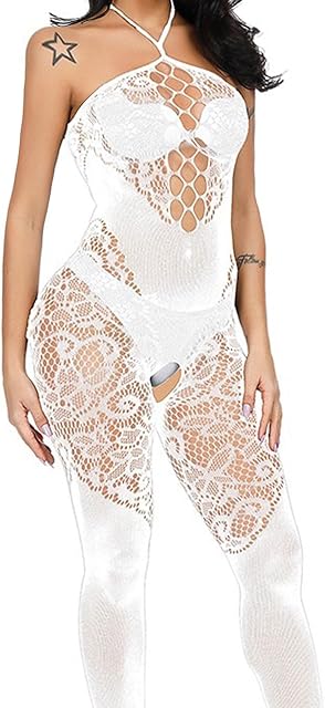 Fishnet Bodysuit Full Body Stockings For Women Sexy Bodystockings One Piece Outfit Lingerie