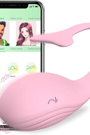 Wearable Vibrator Adult Sex Toys for Women, G Spot Vibrator Adult Toys Long Distance Remote Control with APP and 9 Vibration Mode, Egg Vibrator Mini Vibrator Female Sex Toys for Women Couples