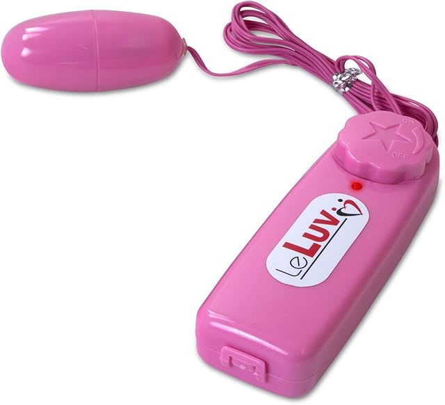 LeLuv Bullet Vibrator Rocket Egg Multispeed Pink