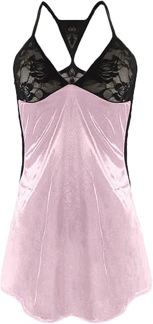 Women's Chemise Nightie Lingerie Lace Clear Sexy Lingerie Set for Women for Sex Cami Exotic Nightwear Kinky Nightgown