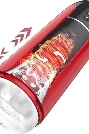 Adult Sex Toy Male Masturbators with Sucking & Vibrating Modes, 3D Realistic Textured Sleeve Male Stroker, Electric Pocket Pussy for Men Man Masturbation