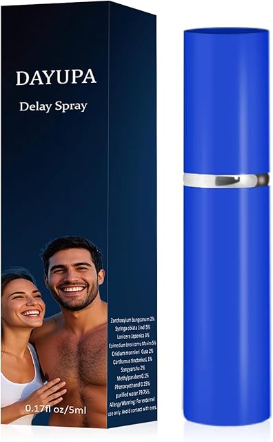 Enhancers - Desensitizing Delay Spray for Men clinically Proven to Help You Last Longer in Bed - delay Sprayer for Long Last Men - 0.17fl oz