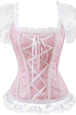 Waist Trainer for Women Corset Cincher Body Shaper Girdle Trimmer with Steel Bones Extender