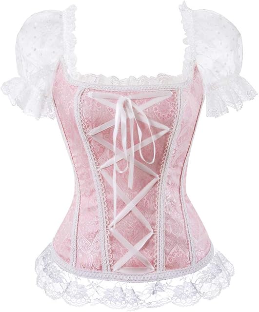 Waist Trainer for Women Corset Cincher Body Shaper Girdle Trimmer with Steel Bones Extender