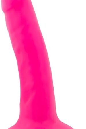 Eden Sex Toys - Small Realistic Anal Dildo - 6 Inch Smooth Dual-Density Dildo with Suction Cup - Harness Compatible Mini Cock for Anus Butt Vagina G-Spot Stimulation - Women Men Couple Pegging - Pink
